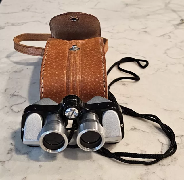 Vintage Tasco Binoculars 6x15 T63294 Lightweight Field View at 1000 yds 367 Ft