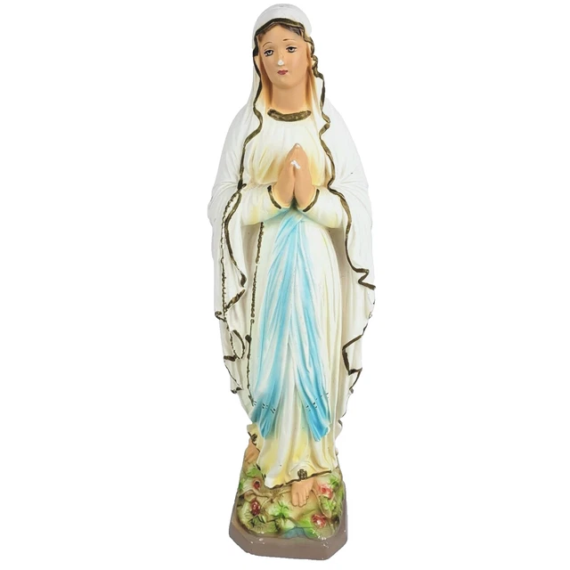 OUR LADY OF Lourdes Virgin Mary Mother Catholic Statue Columbia ...