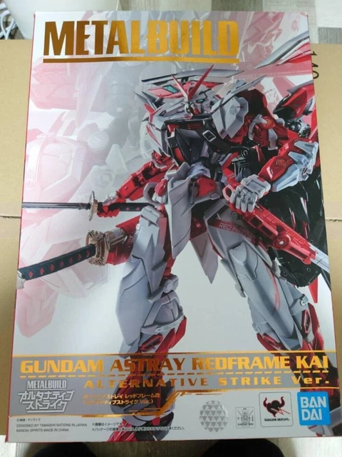 BANAI METAL BUILD Gundam Astray Red Frame Kai Alternative Strike Ver ...
