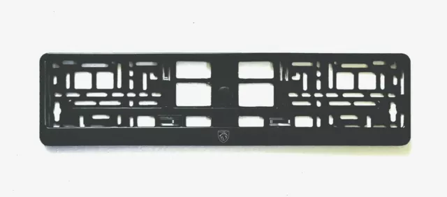 Cornice porta targa europea per auto Peugeot