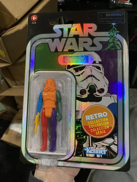 Star Wars Retro Collection Storm Trooper Prototype Edition - Target In Hand!