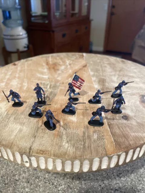 American Civil War Union North Infantry  1/72 Scale Painted Model Z