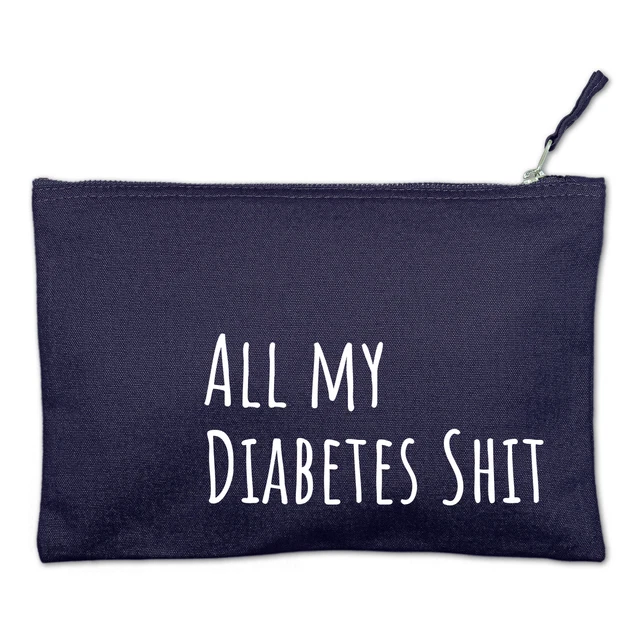 Borsa utensili per accessori diabete ALL MY DIABETES SHIT myDili diabetes