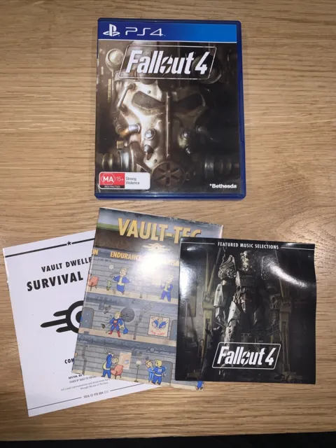 FALLOUT 4 (SONY PlayStation 4, PicClick - AU $7.00 2017) PS4