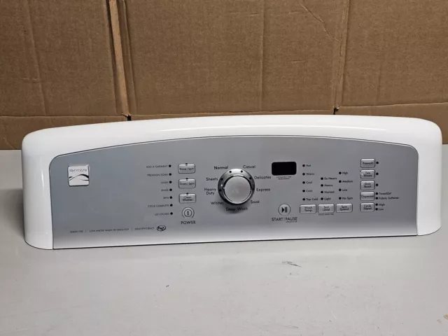 Kenmore Washer User Interface Control Panel W10578751, W10550311,