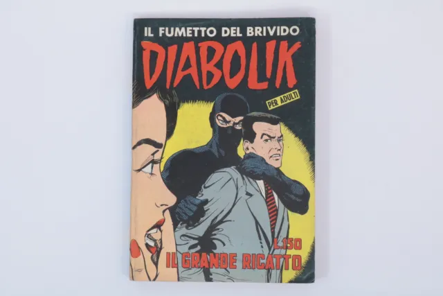 Diabolik Prima Serie Originale Mai Letto Ed. Astorina N° 22   [Bk-022B]
