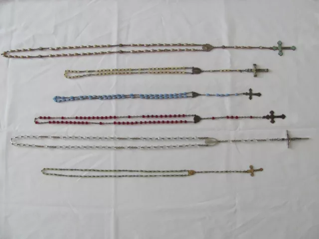 Lot of 6 rosaries