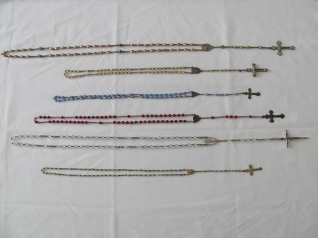 Lot of 6 rosaries