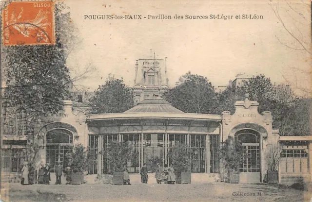 POUGUES LES EAUX - Pavillon des Source St-Léger et St-Léon