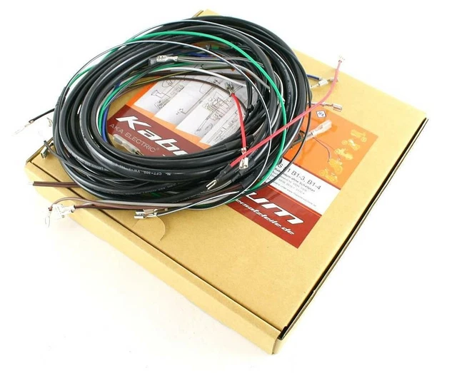 KABELBAUM MIT SCHALTPLAN pas. Simson S50 S51 B1-3 B1-4 S70 S60 AKA