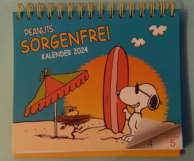 KALENDER 2024 PEANUTS SNOOPY NEU EUR 22,98 PicClick DE