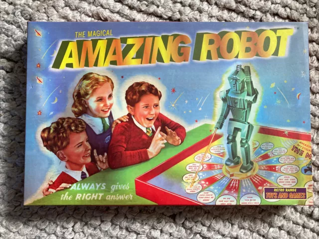 The Magical Amazing Robot Board Game House Of Marbles Great Party Game VGC