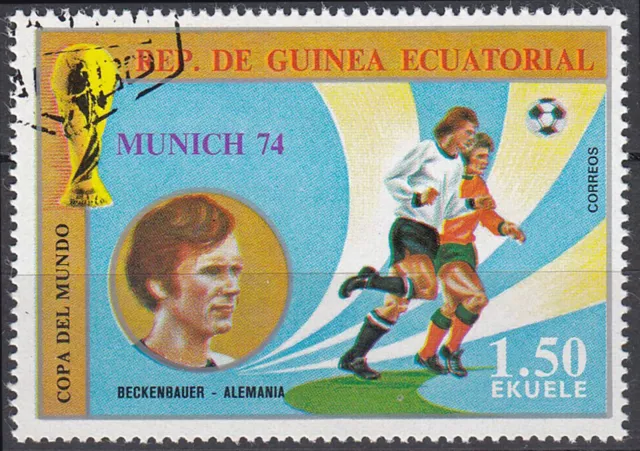 Guinea gestempelt Sport Fußball Spieler Franz Beckenbauer Der Kaiser Star / 665