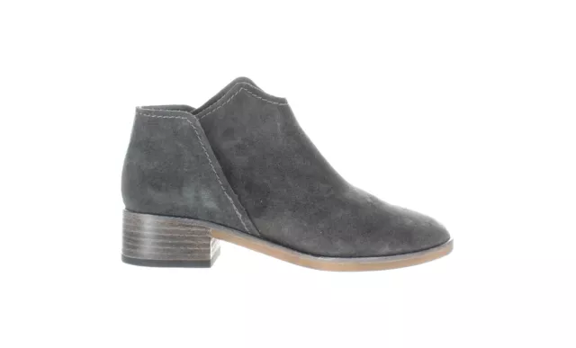 Dolce Vita Womens Trist Anthracite Suede Booties Size 6 (1783039)