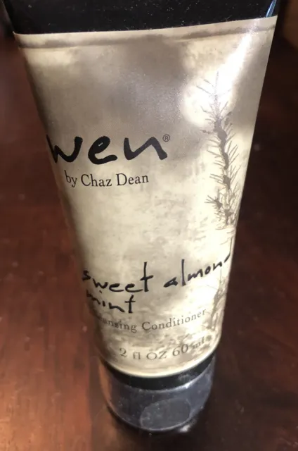 Wen Cleansing Conditioner Sweet Almond Mint 2oz Travel Size Chaz Dean NEW