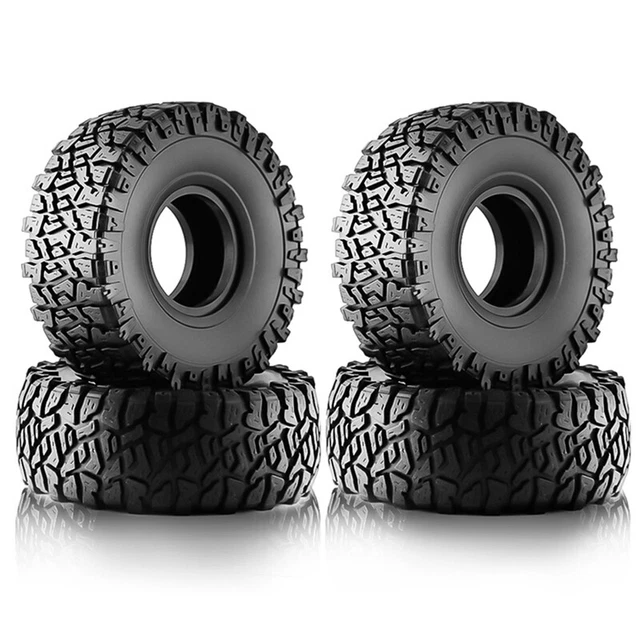 4 Pezzi 120 Mm 1,9 Pollici Pneumatici in Gomma per Ruote per 1/10 RC Crawle Z6X5