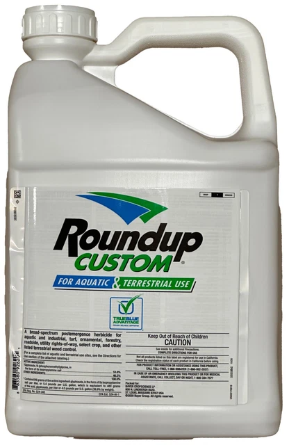 Roundup Custom - 2.5 Gallons (53.8% Aquatic Glyphosate, compare to Rodeo)