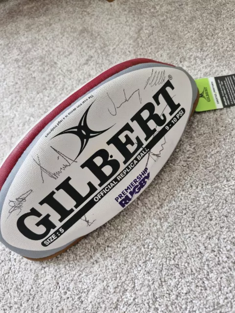 Harlequins Signed Rugby Ball