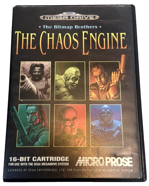 Chaos Engine Sur Megadrive – Jeu Complet (Boîte, Notice) En Super État !