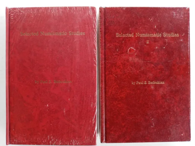 SELECTED NUMISMATIC STUDIES / Bedoukian,2 Volumes,Armenian TIGRANES,LEVON,HETOUM