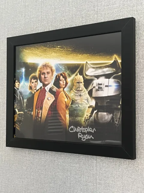 Doctor Who - Chris Ryan/Lord Kiv - Framed 100% Hand Signed Photo (10'X8') & COA 2