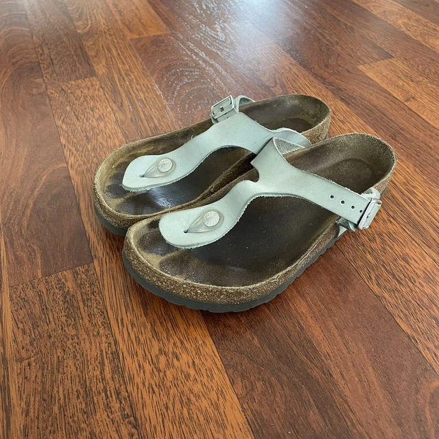Birkenstock Womens Size EU 38 US 7 Gizeh Regular Fit Birko-Flor Thong Flip Flop