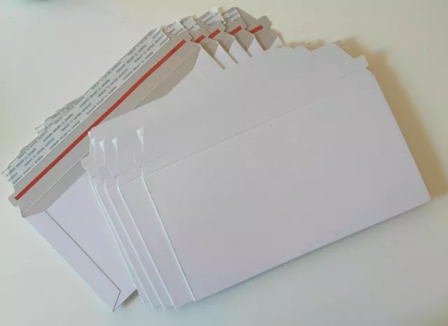 24 x Tough DL Envelope 300gsm Card Mailer 110 x 220mm Size - Small Order Service