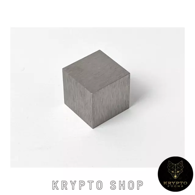 10mm Tungsten Cube Wolfram Würfel 99.95% für Krypto-Fans Geschenk Deko NEU