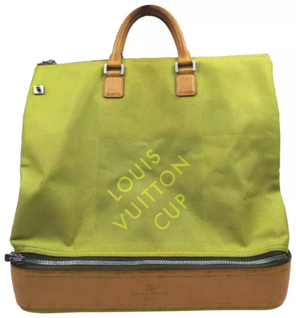 Louis Vuitton Lime Green Damier Geant Weatherly Danube 29lu76s