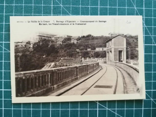 Xf106 CPA Circa 1920 Valley Of La Hollow - Dam D'Eguzon