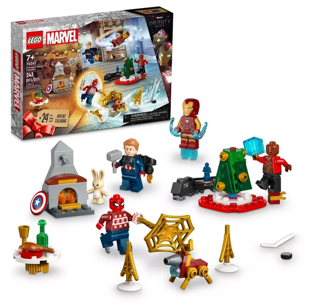 LEGO MARVEL AVENGERS 2023 Advent Calendar Holiday Countdown Playset
