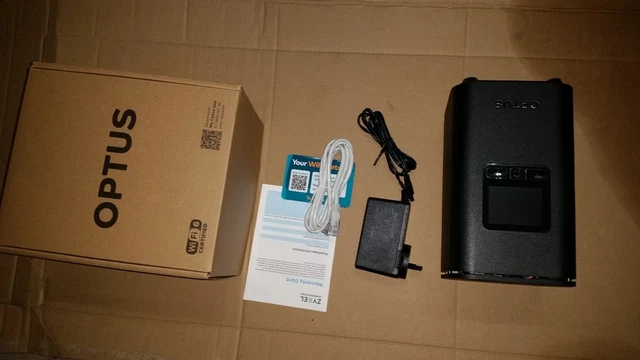 OPTUS ZYXEL ULTRA WiFi 5G Router Modem Gen3 V2 ZTE WiFi 6 SuperFast ...