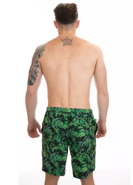 Reef - Costume Boardshort - Beach Palms Swimmer - Rf0A3Ssgbla - Black 3