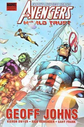 The Avengers: World Trust Hc Vf/Nm Marvel