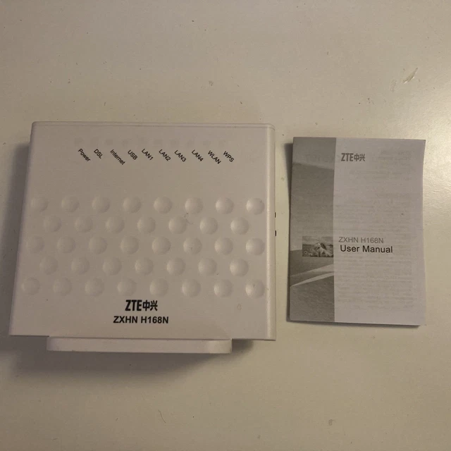 ZTE ZXHN H168N Wireless VDSL2 Modem Router