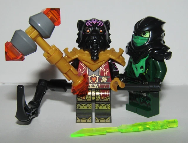 Lord Ras Bone Armor LEGO LORD RAS Ninjago Limited Edition + Evil Green Ninja minifigur EUR ...