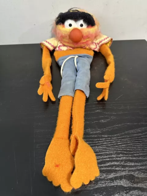 Vintage Animal Hand Puppet Fisher Price Muppet Doll 854 Jim Henson 1976-1978 25"