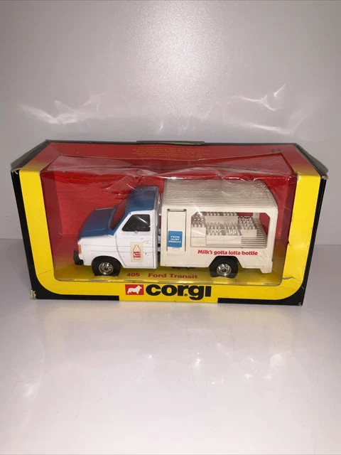 CORGI 1/43 FORD Transit Diesel Van Eddie Stobart Ltd véhicule moulé