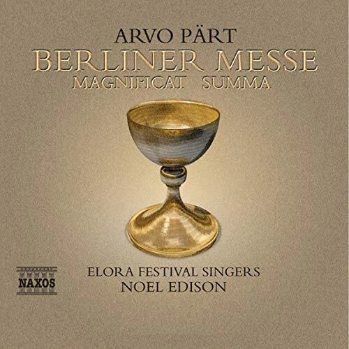 Part: Berliner Messe, Magnificat, Summa -  CD 5MVG The Cheap Fast Free Post The