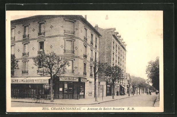 CPA Charentonneau, Avenue de Saint-Maurice