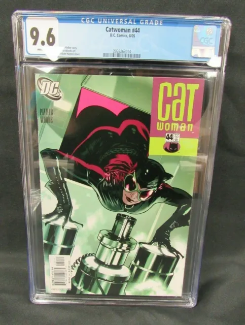 Catwoman #44 (2005) Adam Hughes Cover CGC 9.6 White Pages K155
