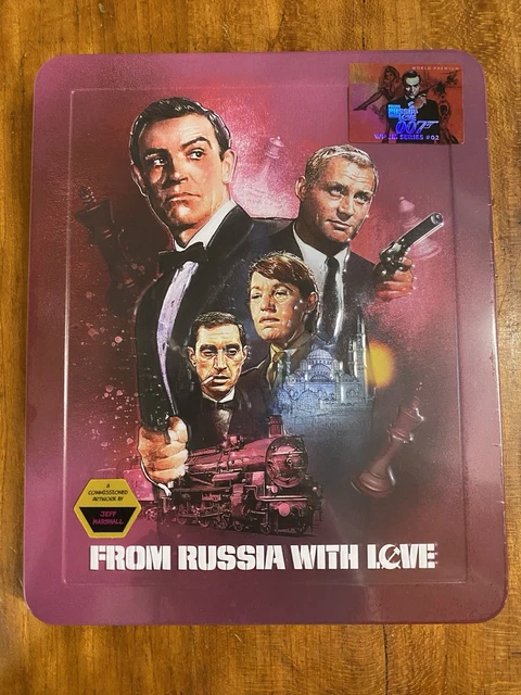 Steelbooks James Bond - De Russia with Love and Dr. No - Jeff Marshall only 300