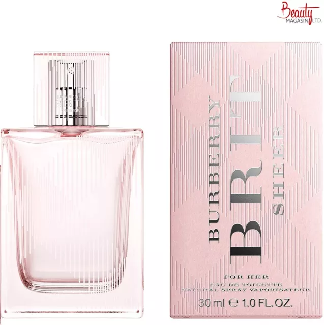 Burberry Brit Sheer For Her Women EDT Spray 30ml