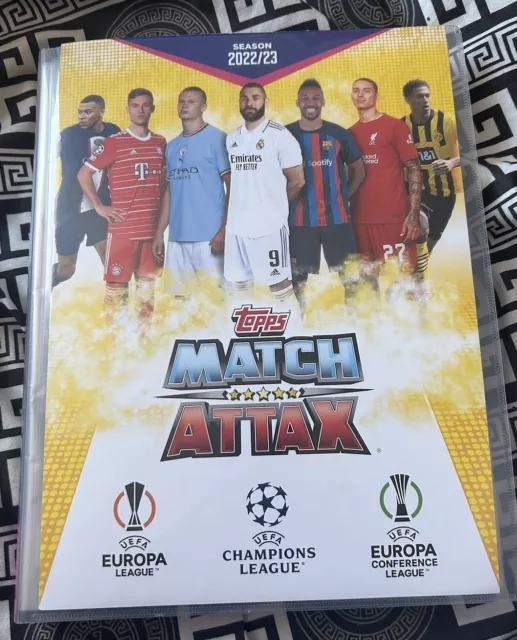 Match Attax 2022/23 22/23 2022/2023 Binder Mostly Complete 18 Limited Editions