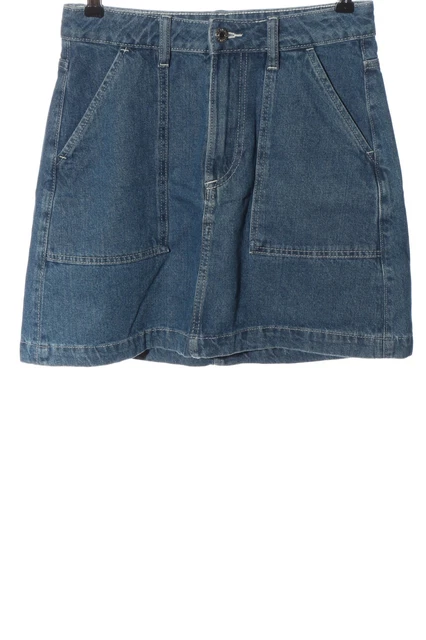 & DENIM Gonna di jeans Donna Taglia IT 40 blu stile casual