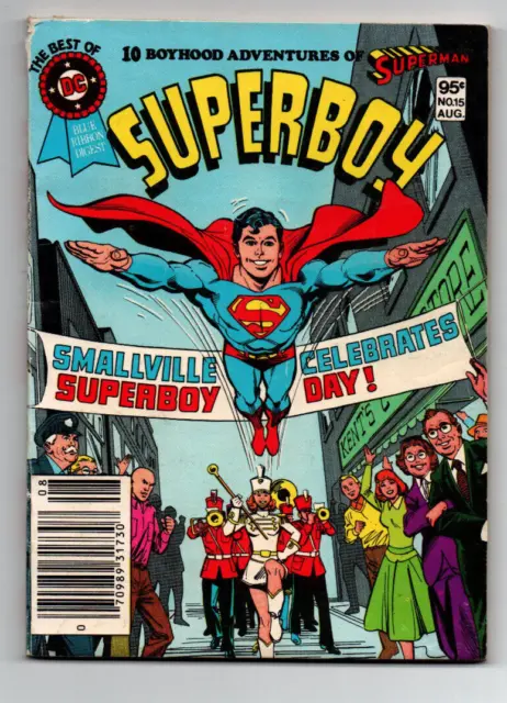 Best of DC Blue Ribbon Digest #15 - Superboy - 1981 - VF
