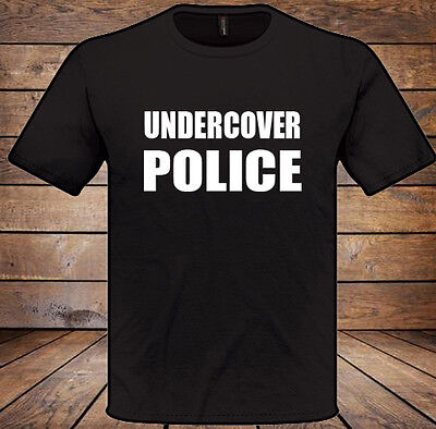 Sotto Copertura Police T-Shirt Divertente Uomo Donna Natale Regalo