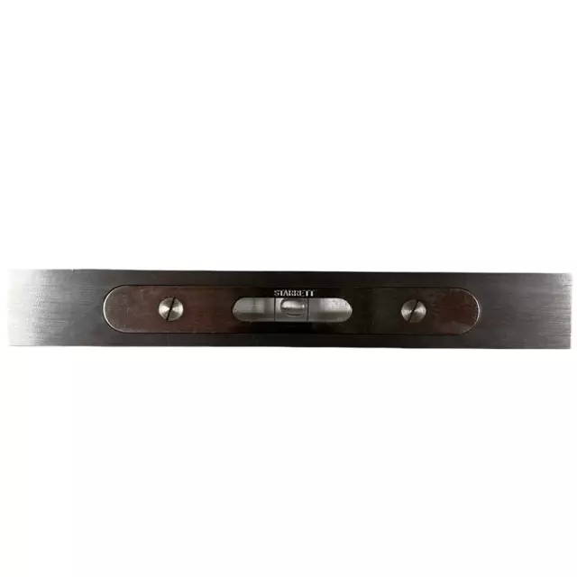 Starrett 132-6 6" Precision Bench Level with Double Plumb Vials