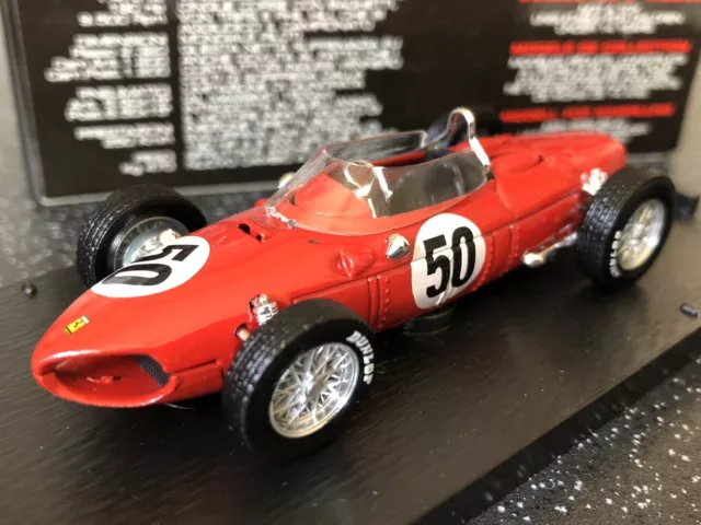 Brumm 1:43 R222 Ferrari 156 F1 Giancarlo Baghetti GP Francia 1961 - Perfect