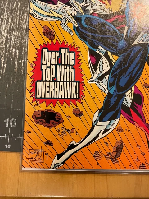 Darkhawk #49 Marvel Comics, HTF Low Print Run 1st Overhawk combined shipping 6